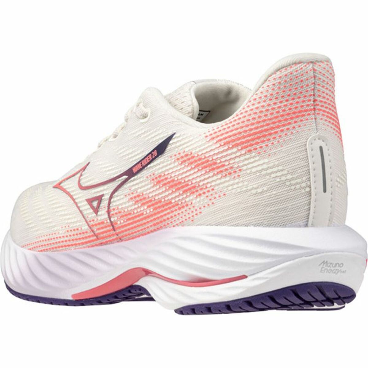Running Shoes for Adults Mizuno Wave Rider 28 Red Lady-3