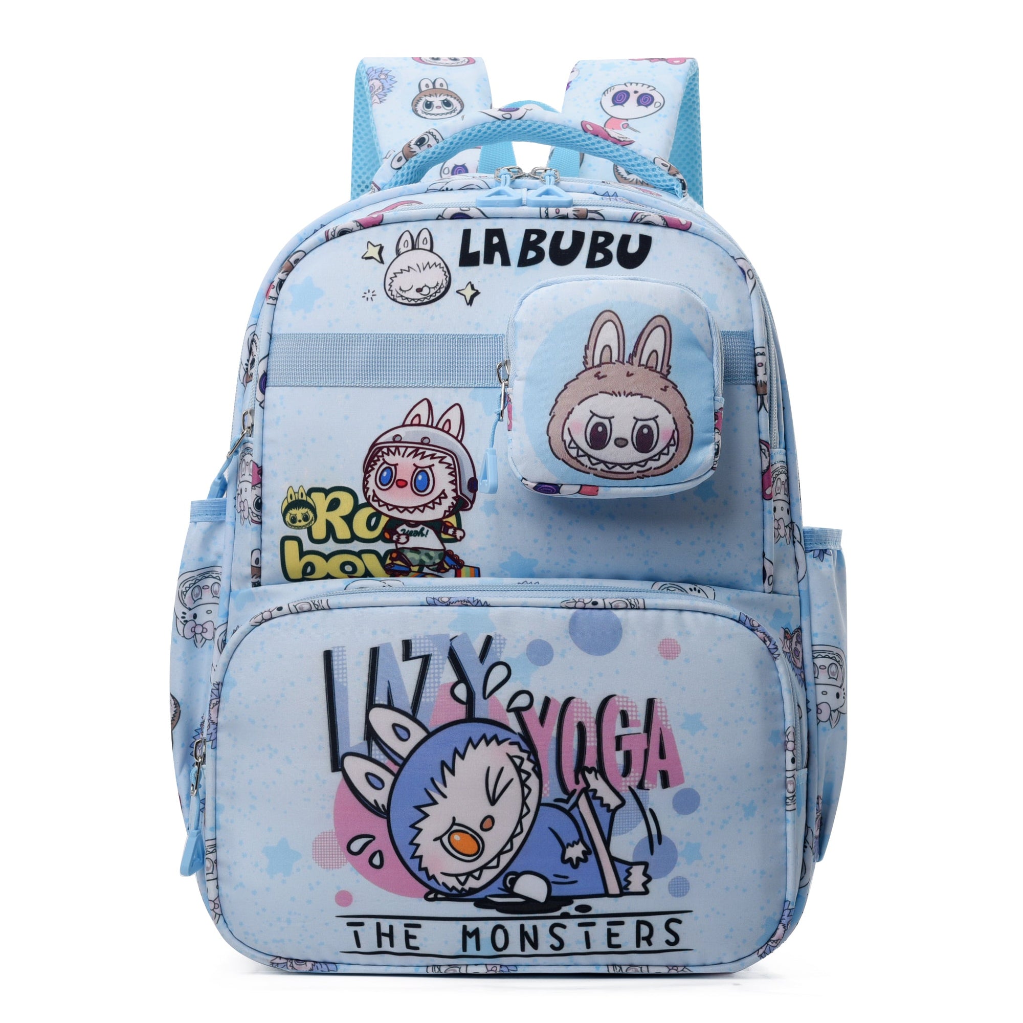 Everyday Is a Happy Day Labubu Kids Backpack-1